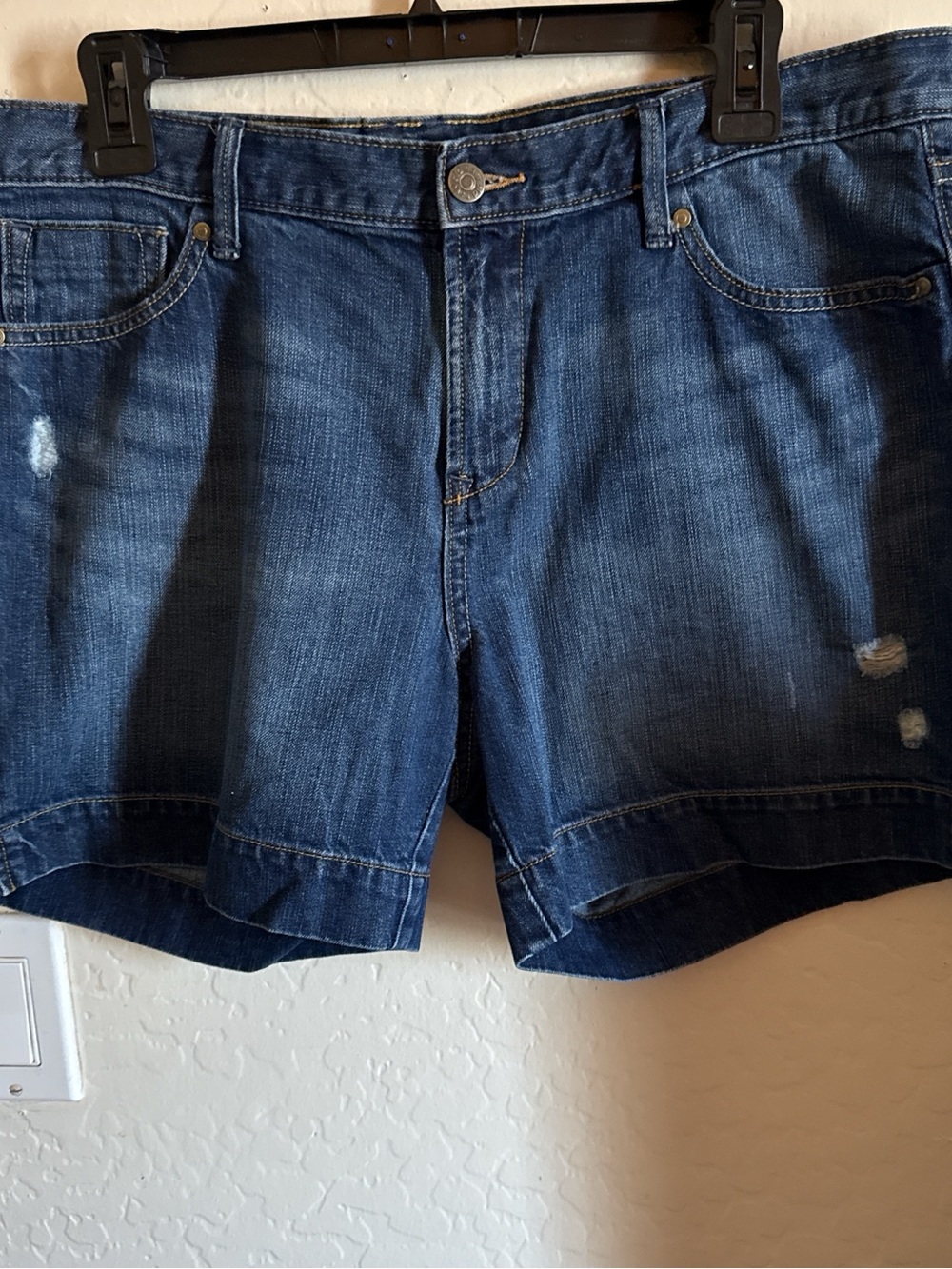 Old Navy Dark Blue Denim Women’s Shorts